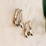 Double Layered Hoop Earrings