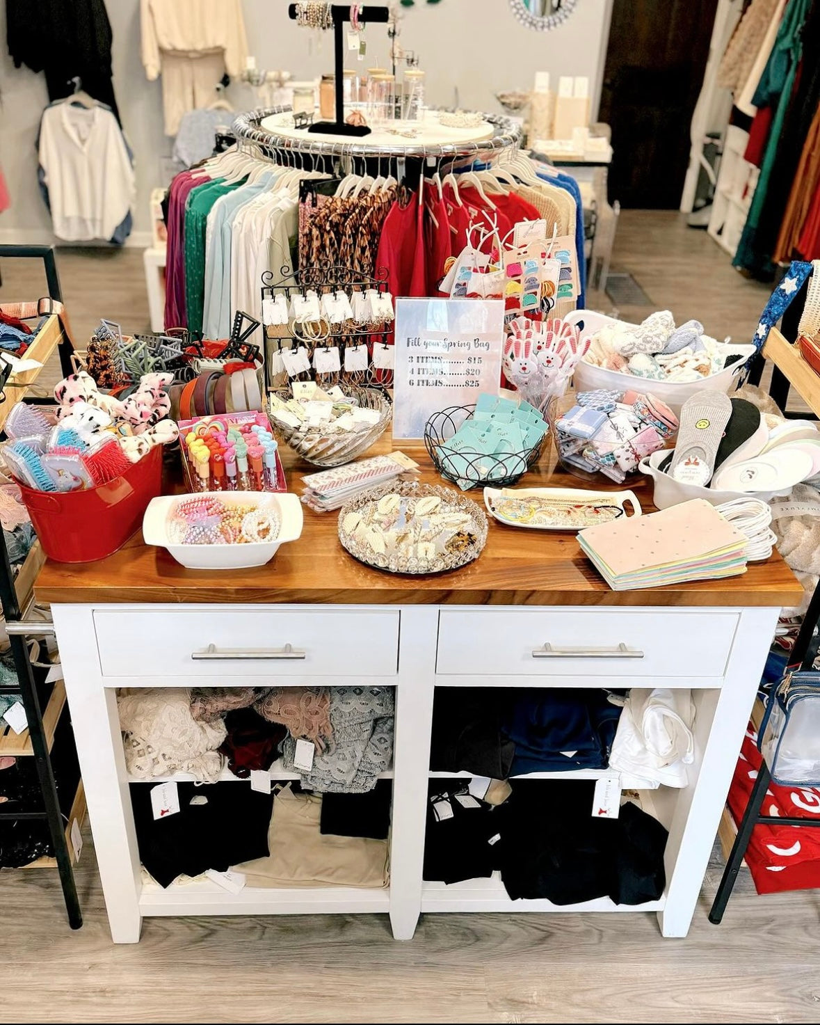 Fill A Bag Table