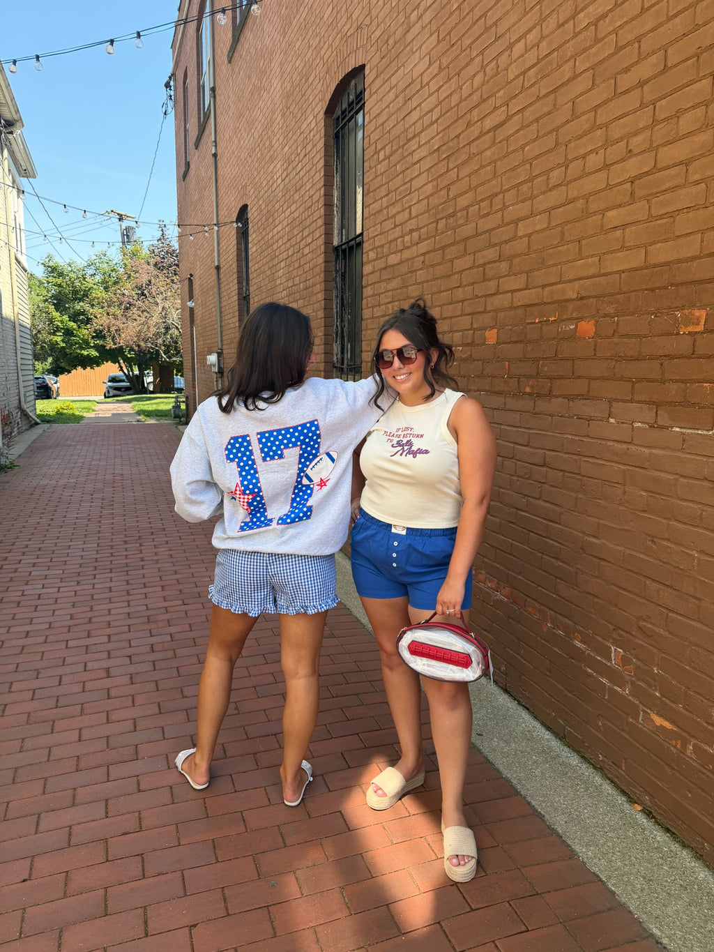 Buffalo Patchwork Sweatshirt
