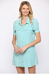 Wendy Washed Shirt Dress