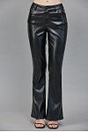 Hadley HR Faux Leather Flare Pants