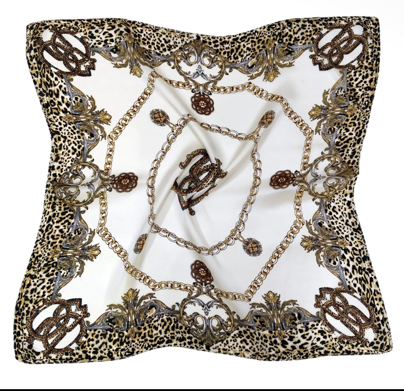Camilla Chain Print Scarf
