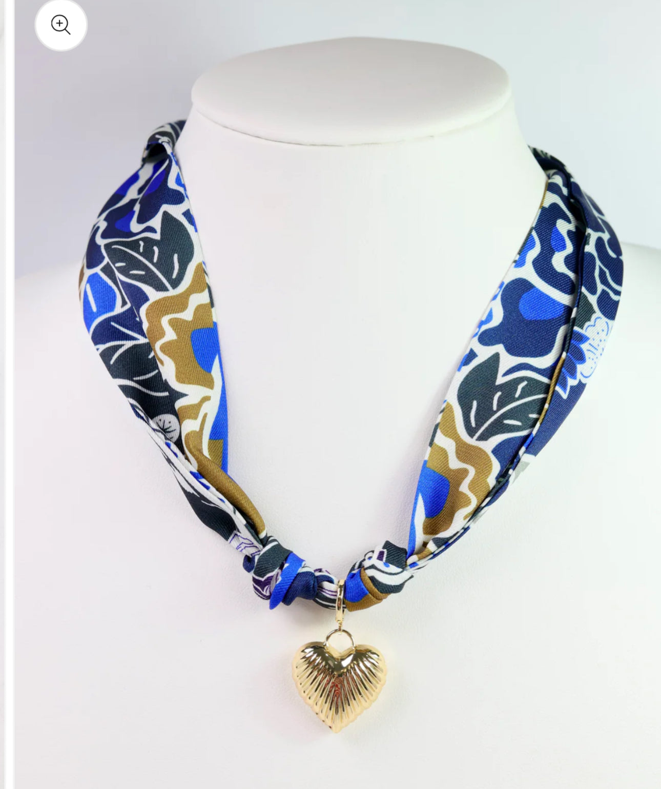 Lillie Scarf Charm Necklace