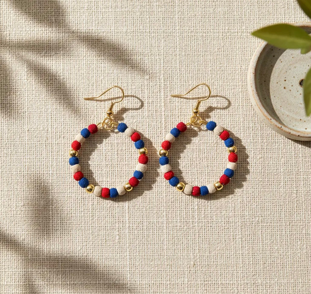 Handcrafted Bead Earrings