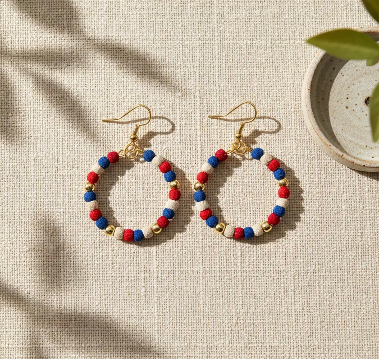 Handcrafted Bead Earrings