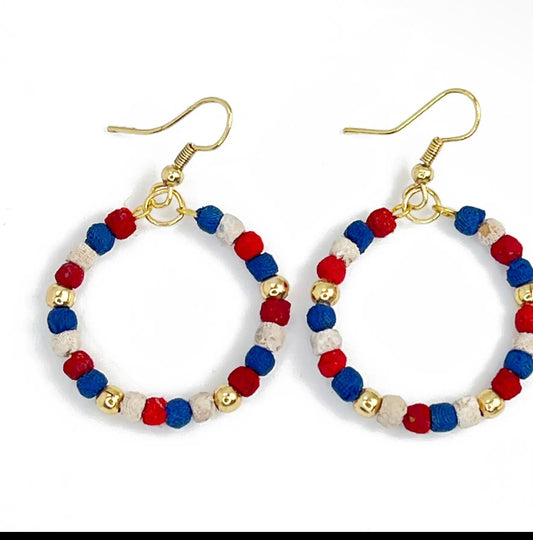 Handcrafted Bead Earrings
