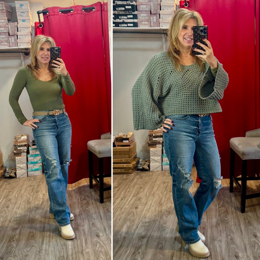 Harper High Waist Dad Jean
