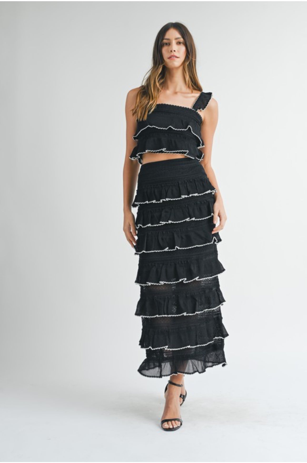 Tamara Tiered Midi Set