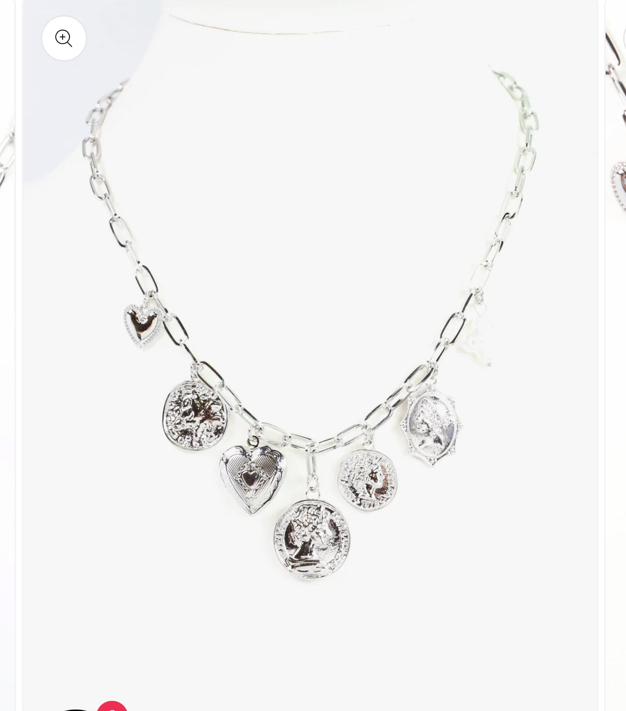 Four Seasons Coin Charm Neclace