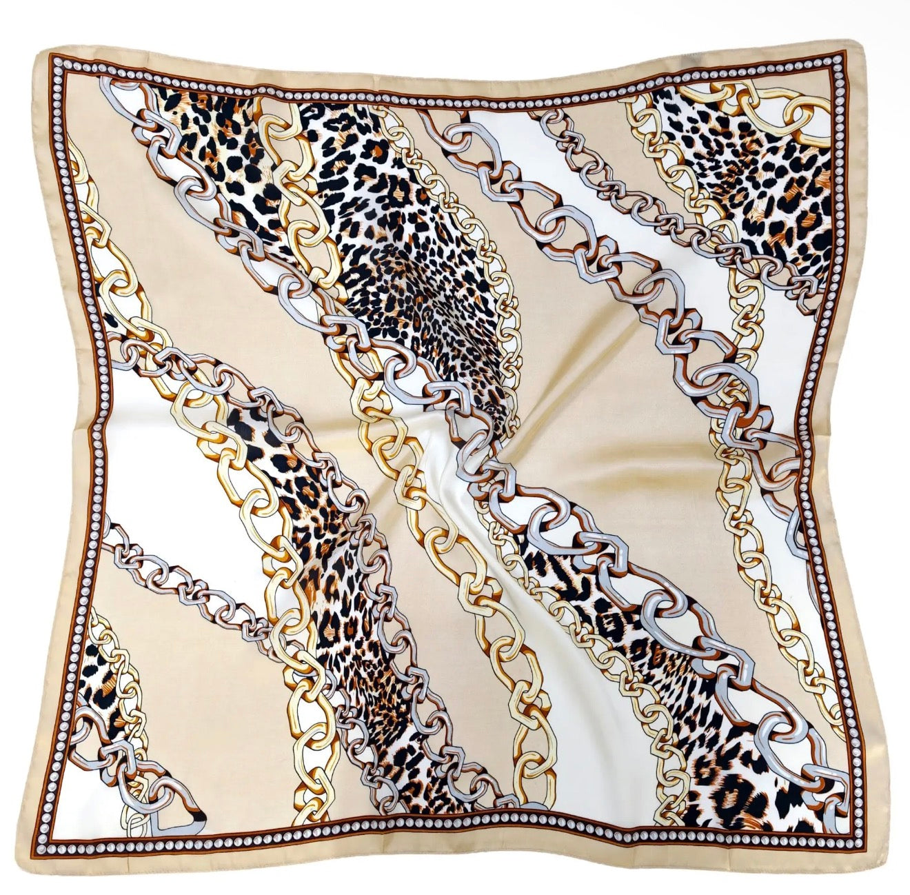 Casey Chain Print Scarf