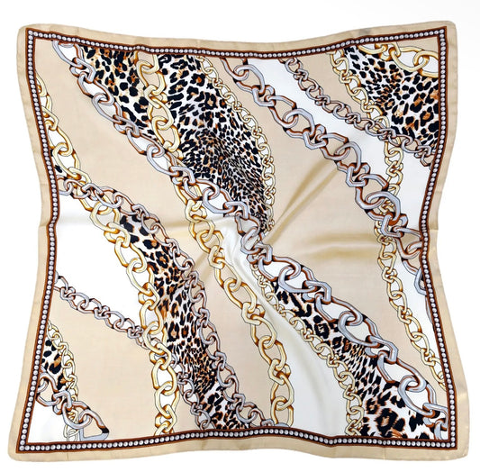 Casey Chain Print Scarf