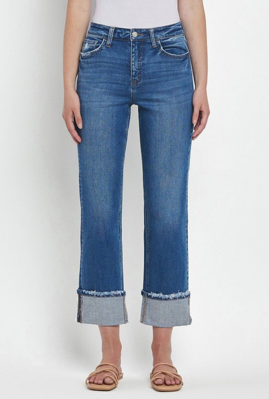 Campbell HR Cuffed Straight Jean