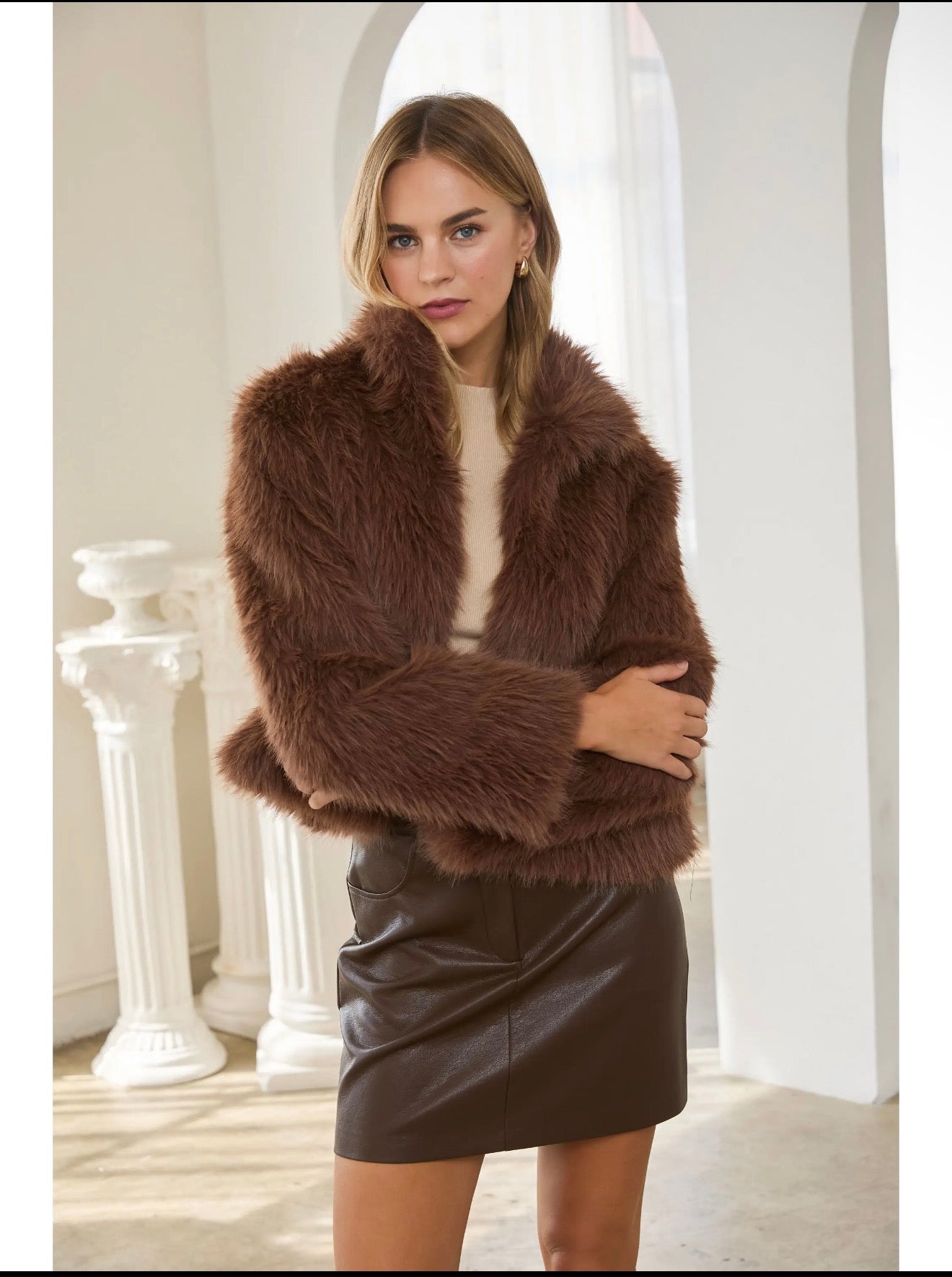 Felicity Faux Fur Jacket
