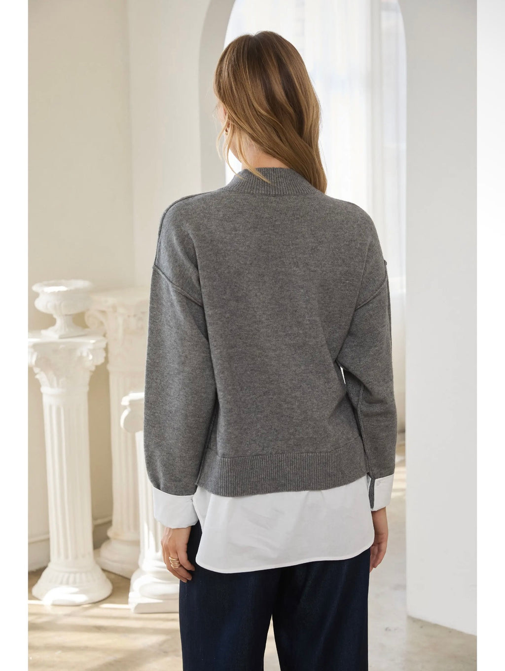 Twofer Layered Sweater