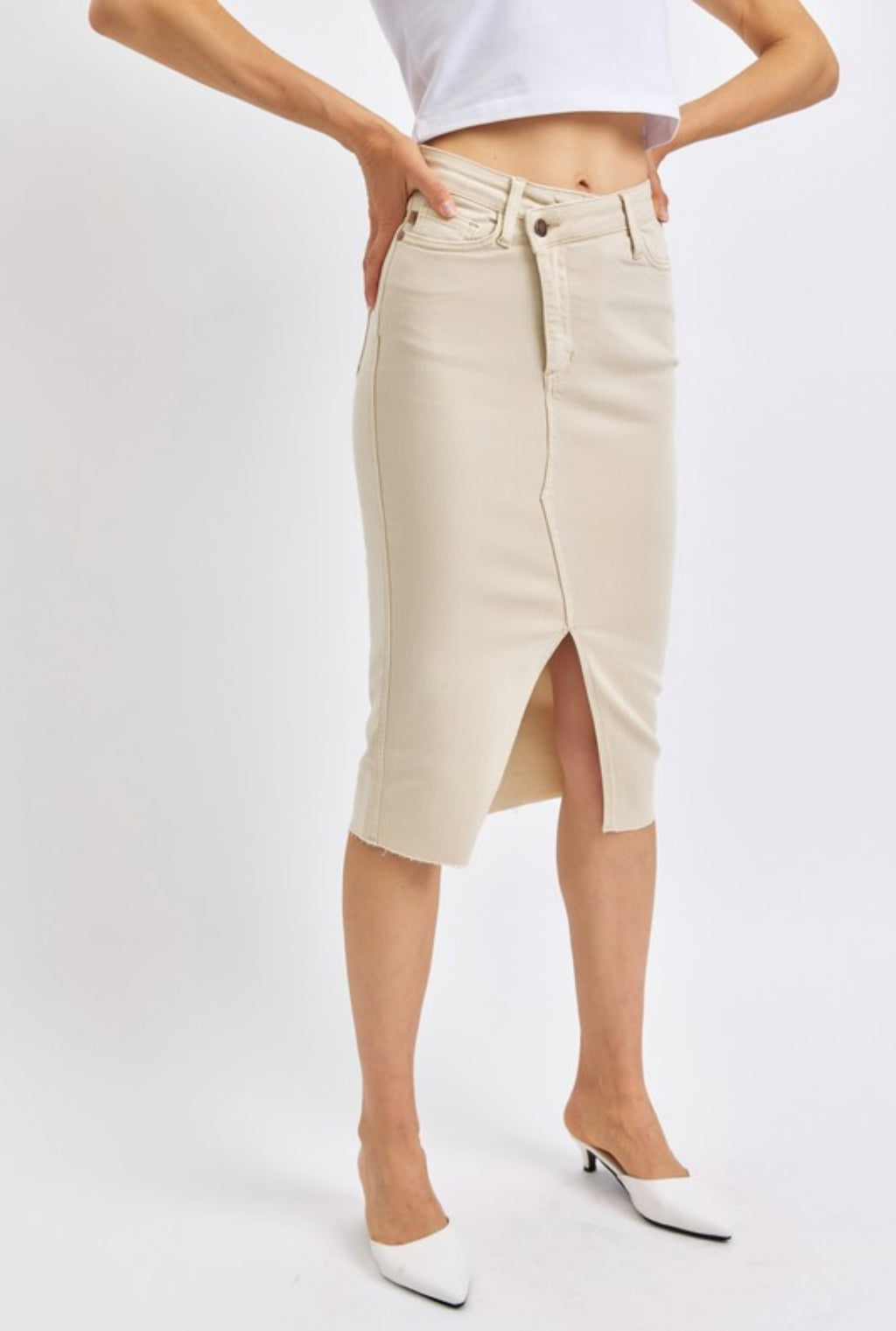JB Front Slit Skirt