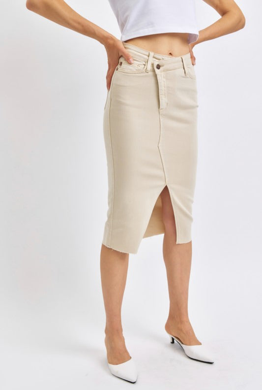 JB Front Slit Skirt