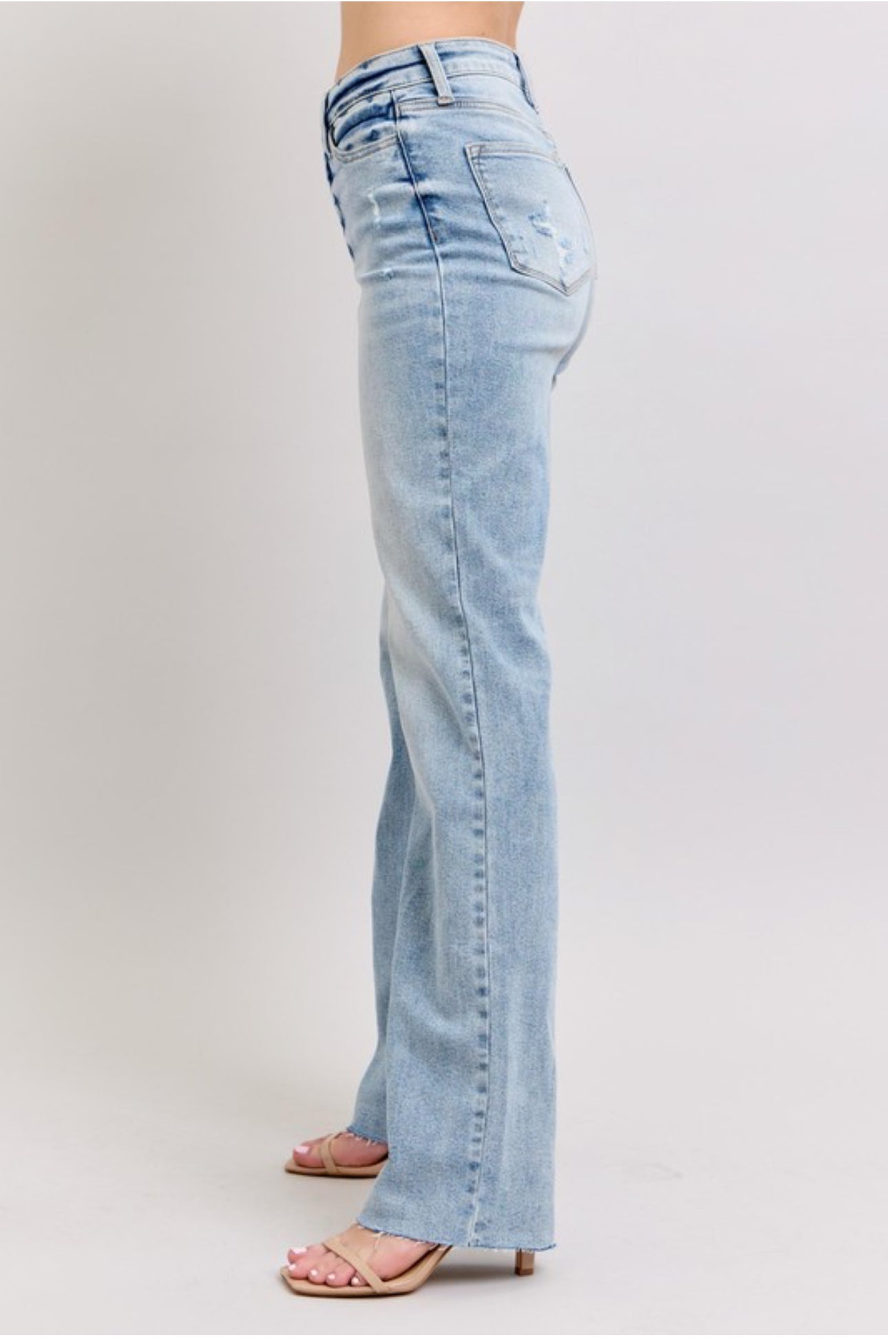 JB Light Wash Dad Jean