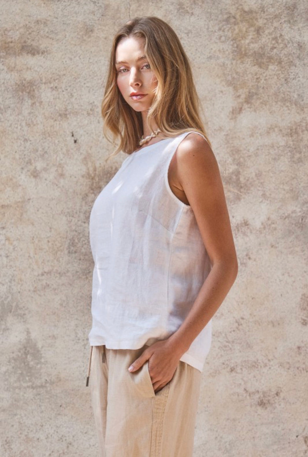 Lily Linen Top