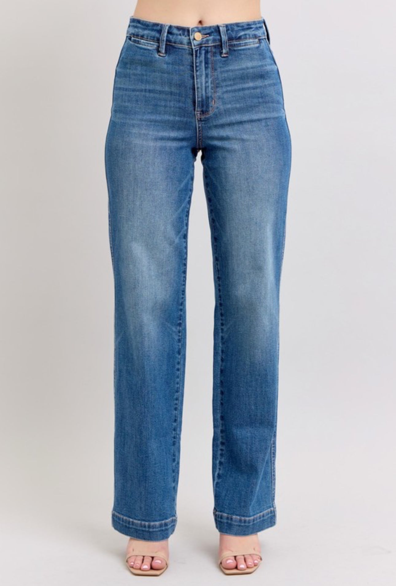 JB Contrast Thread Straight Jean