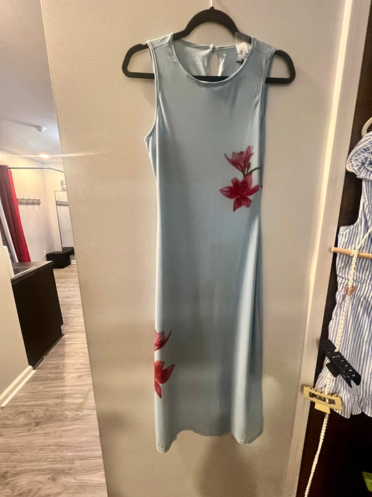 Maggie Mesh Midi Dress