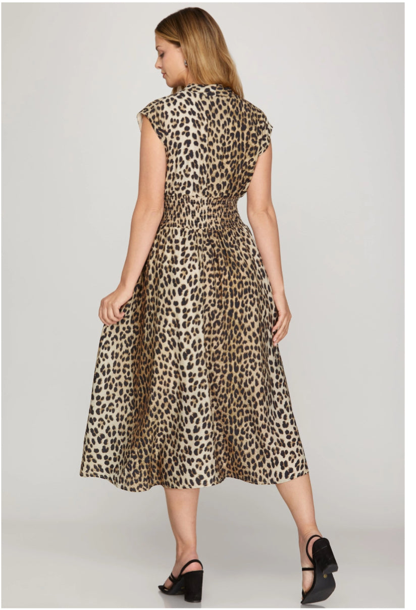 Annalise Animal Print Dess
