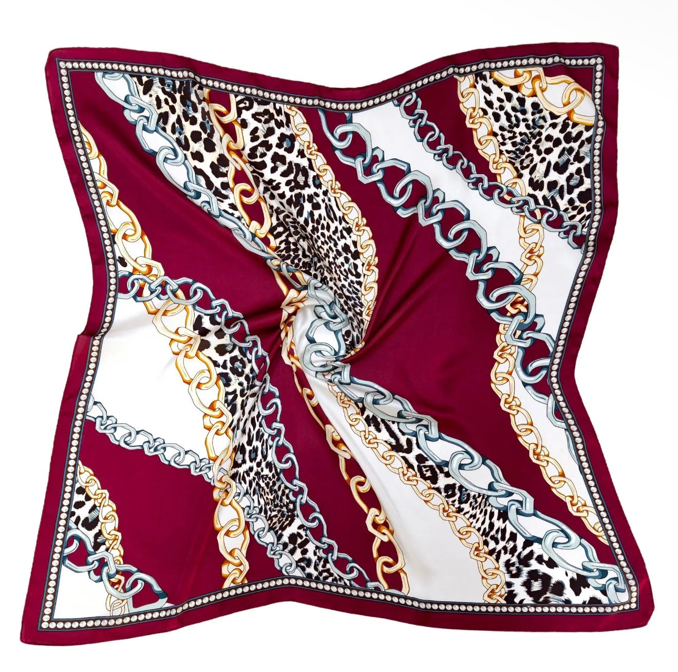 Casey Chain Print Scarf