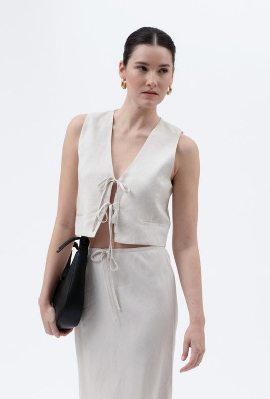 Fable Front Tie Vest