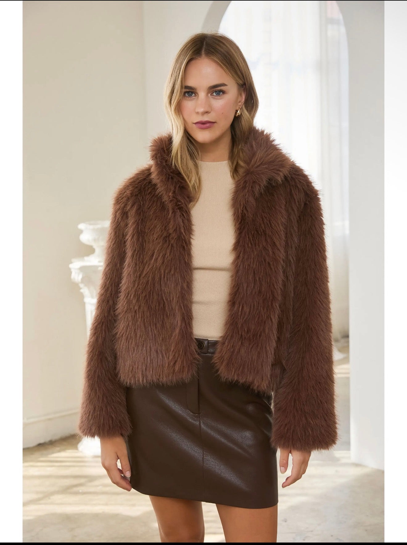 Felicity Faux Fur Jacket