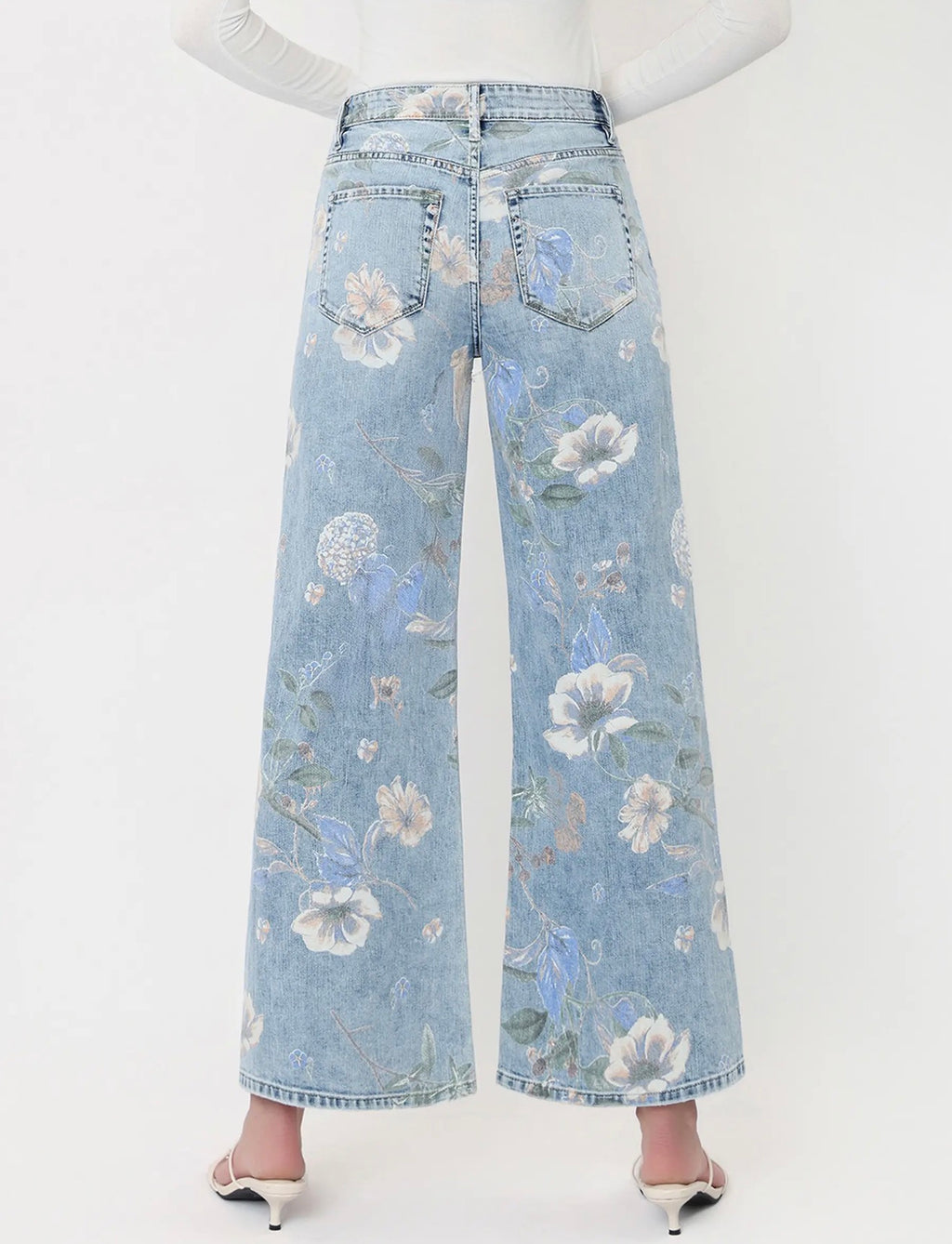 Fiona Floral Print Jean
