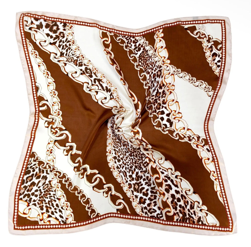 Casey Chain Print Scarf