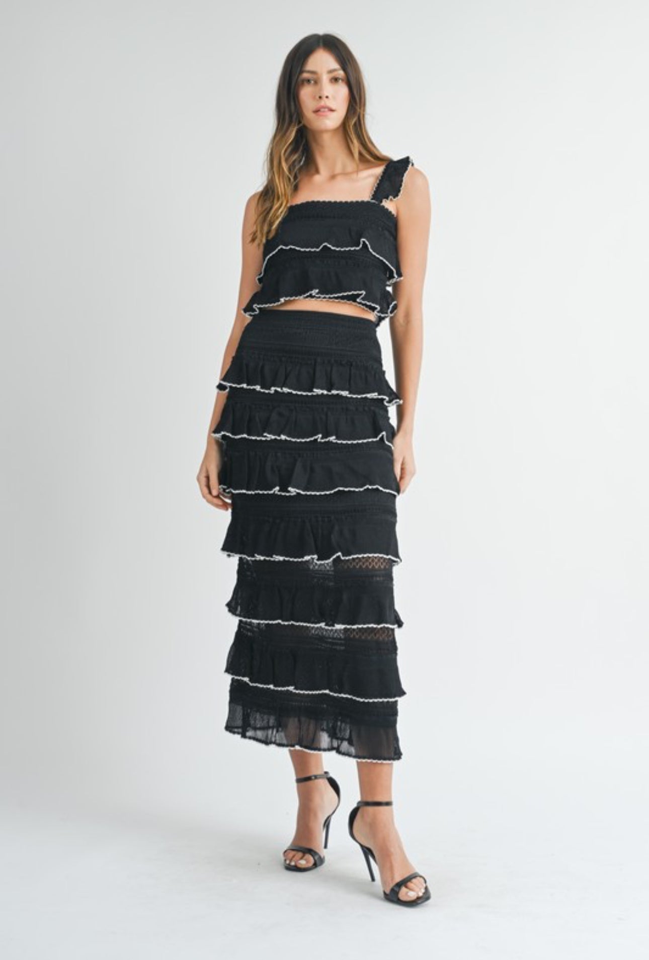 Tamara Tiered Midi Set