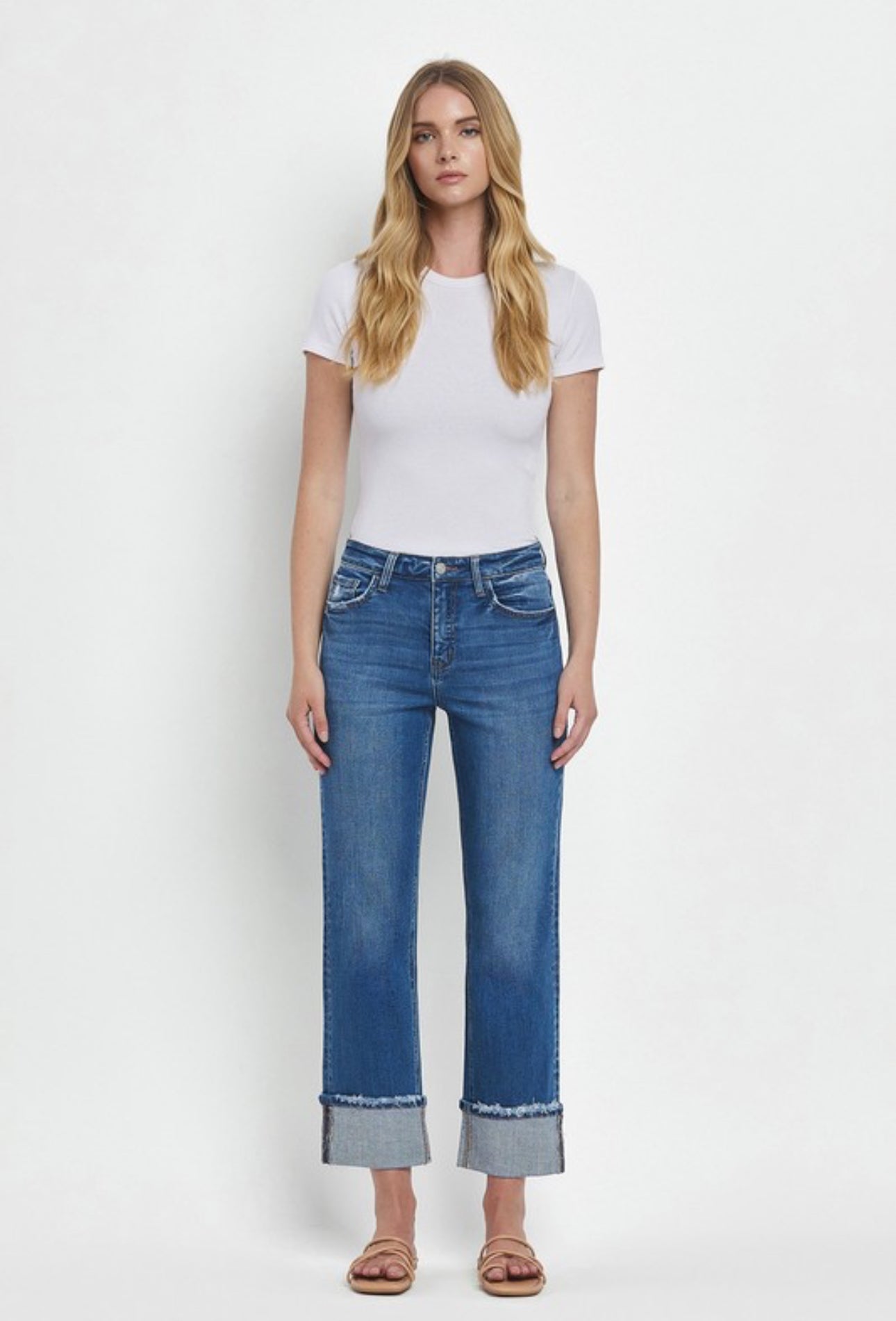 Campbell HR Cuffed Straight Jean