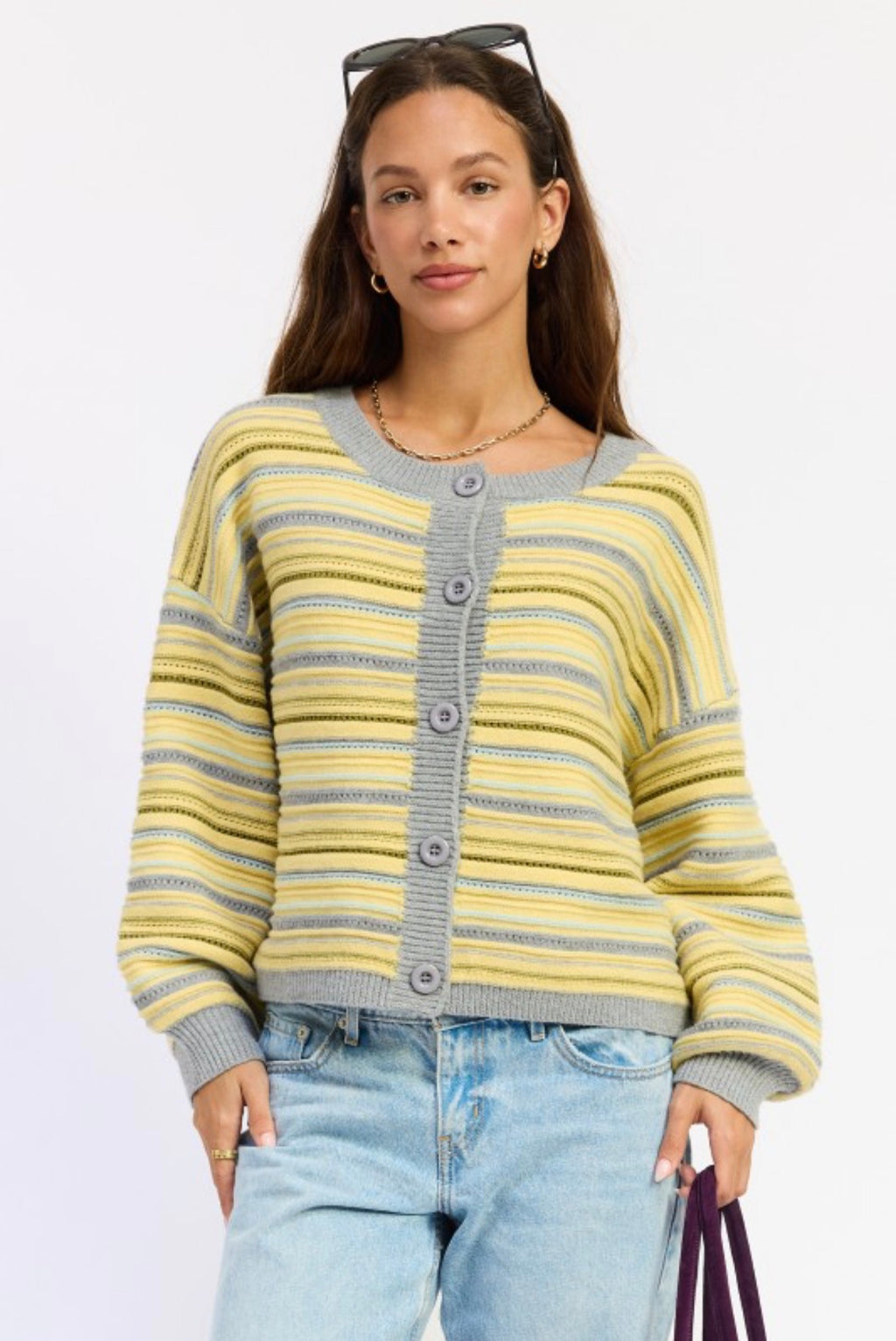 Calley Button Up Cardigan