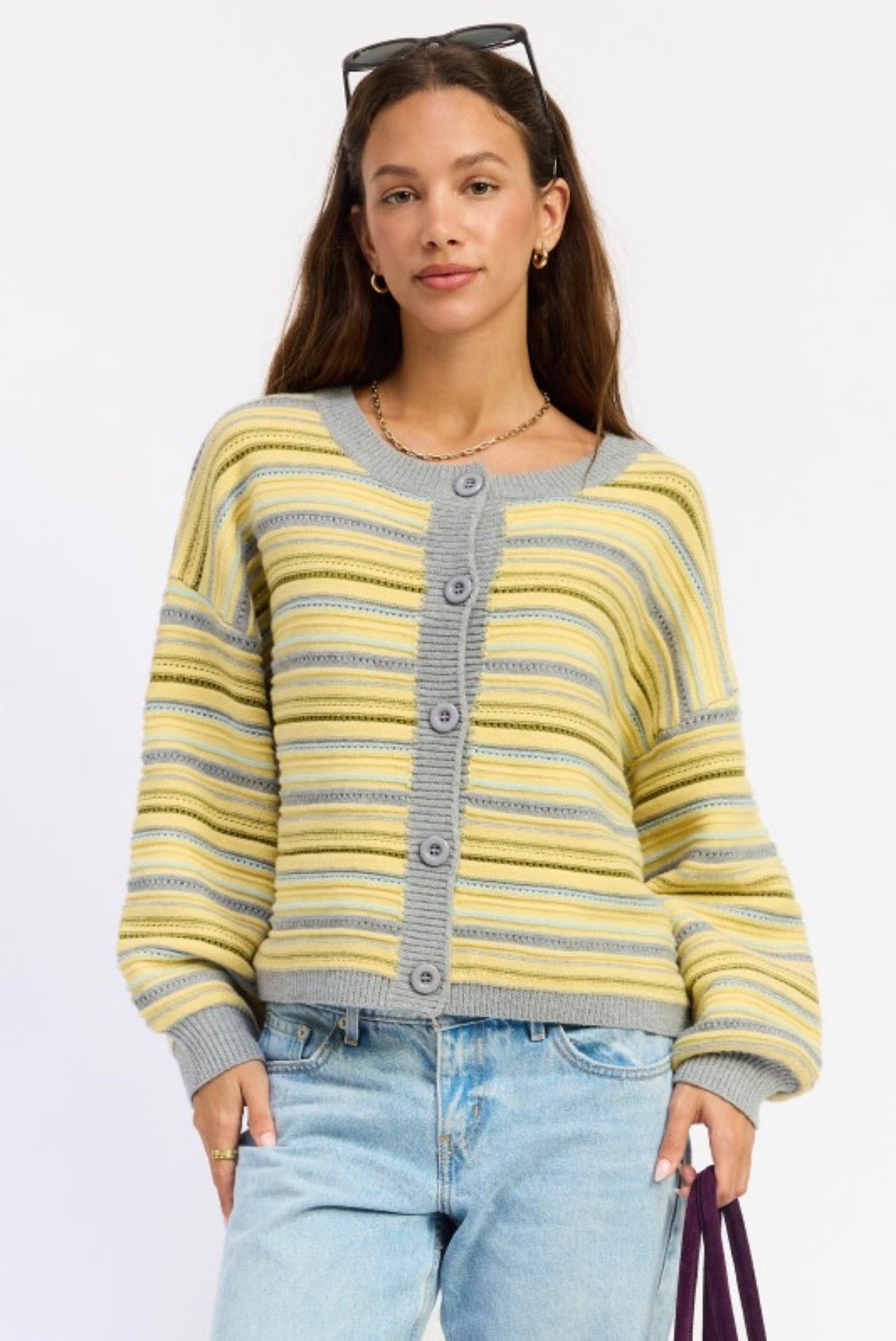Calley Button Up Cardigan