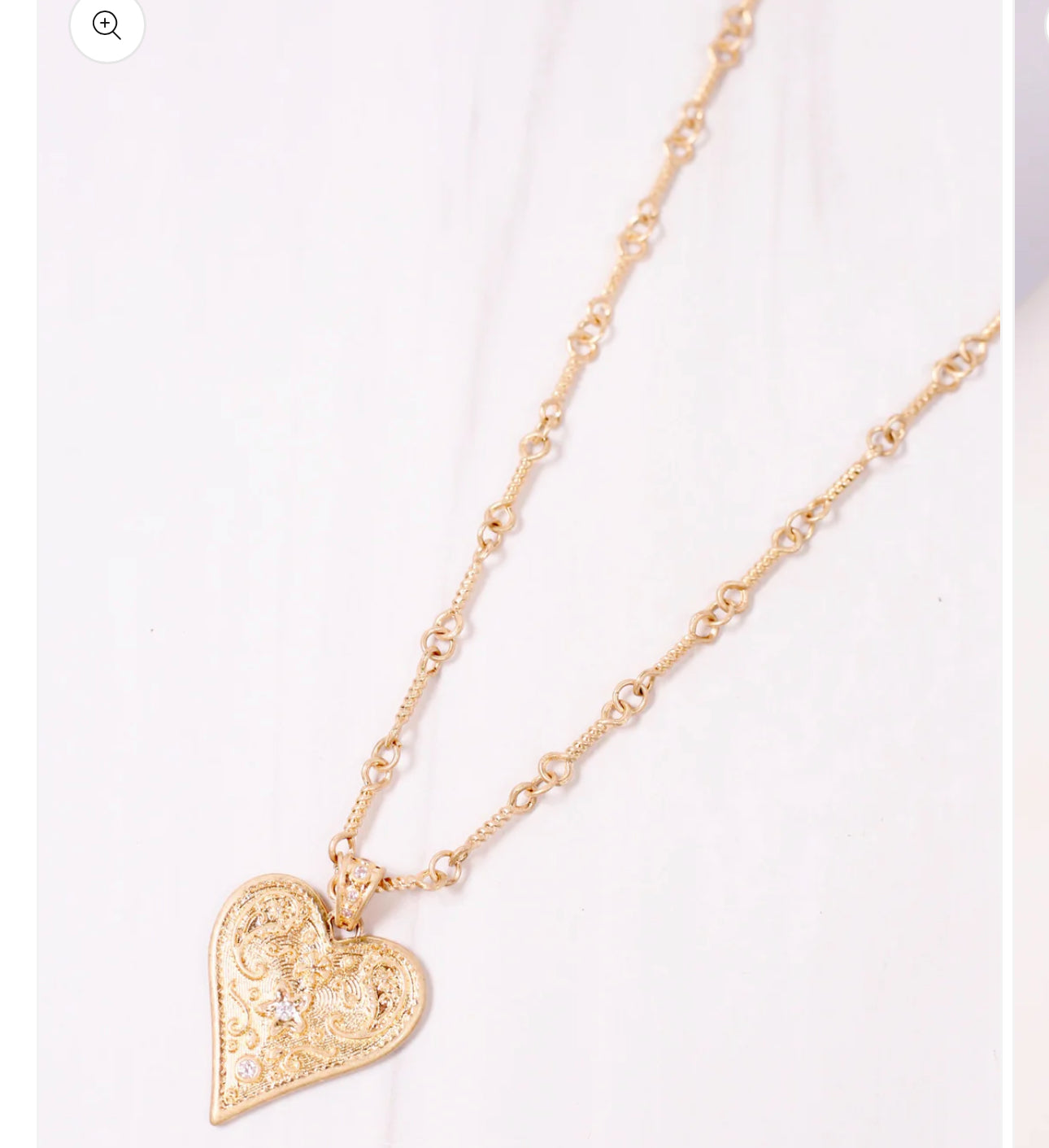 Kelly Heart Necklace