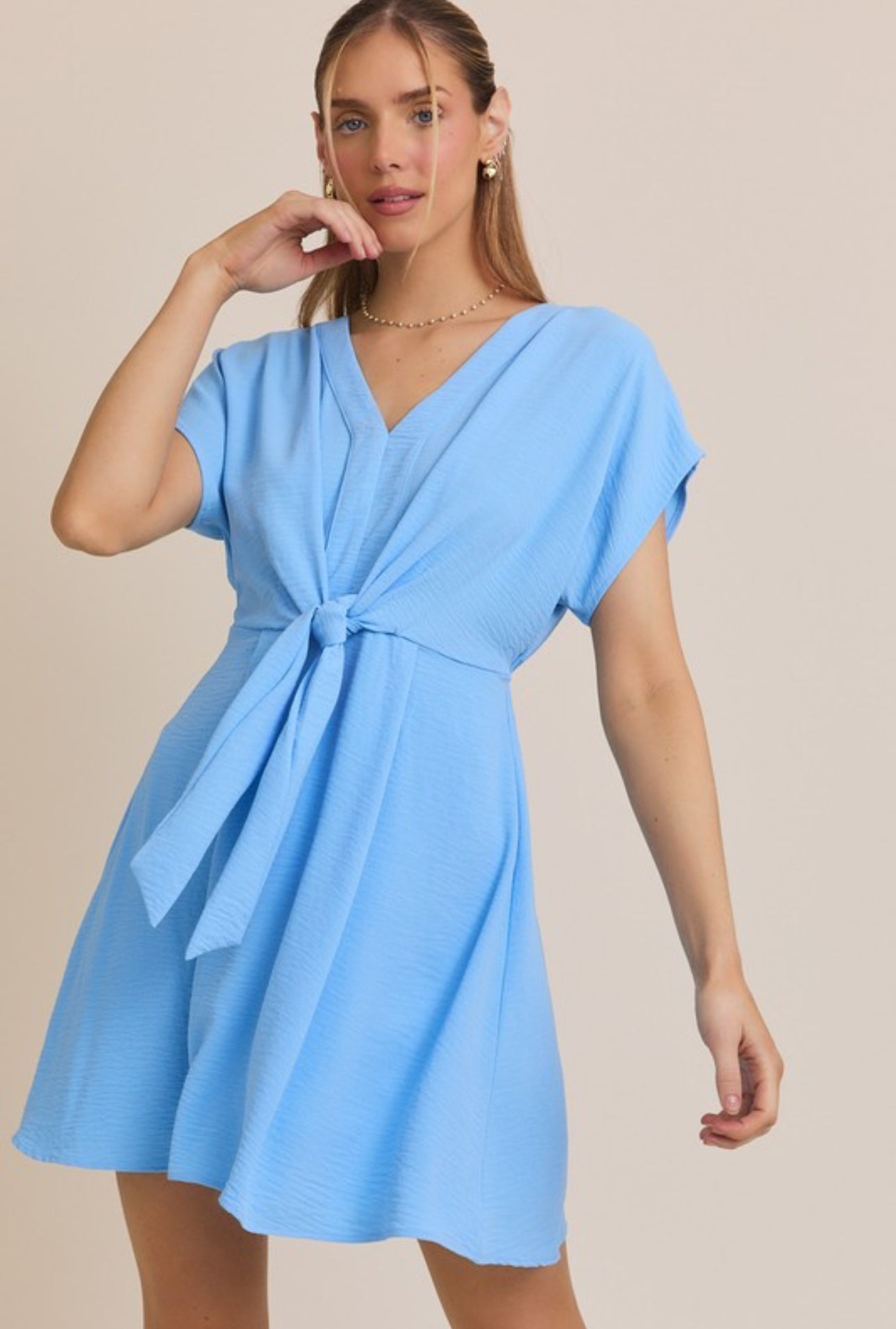 Tess Front Tie Dress