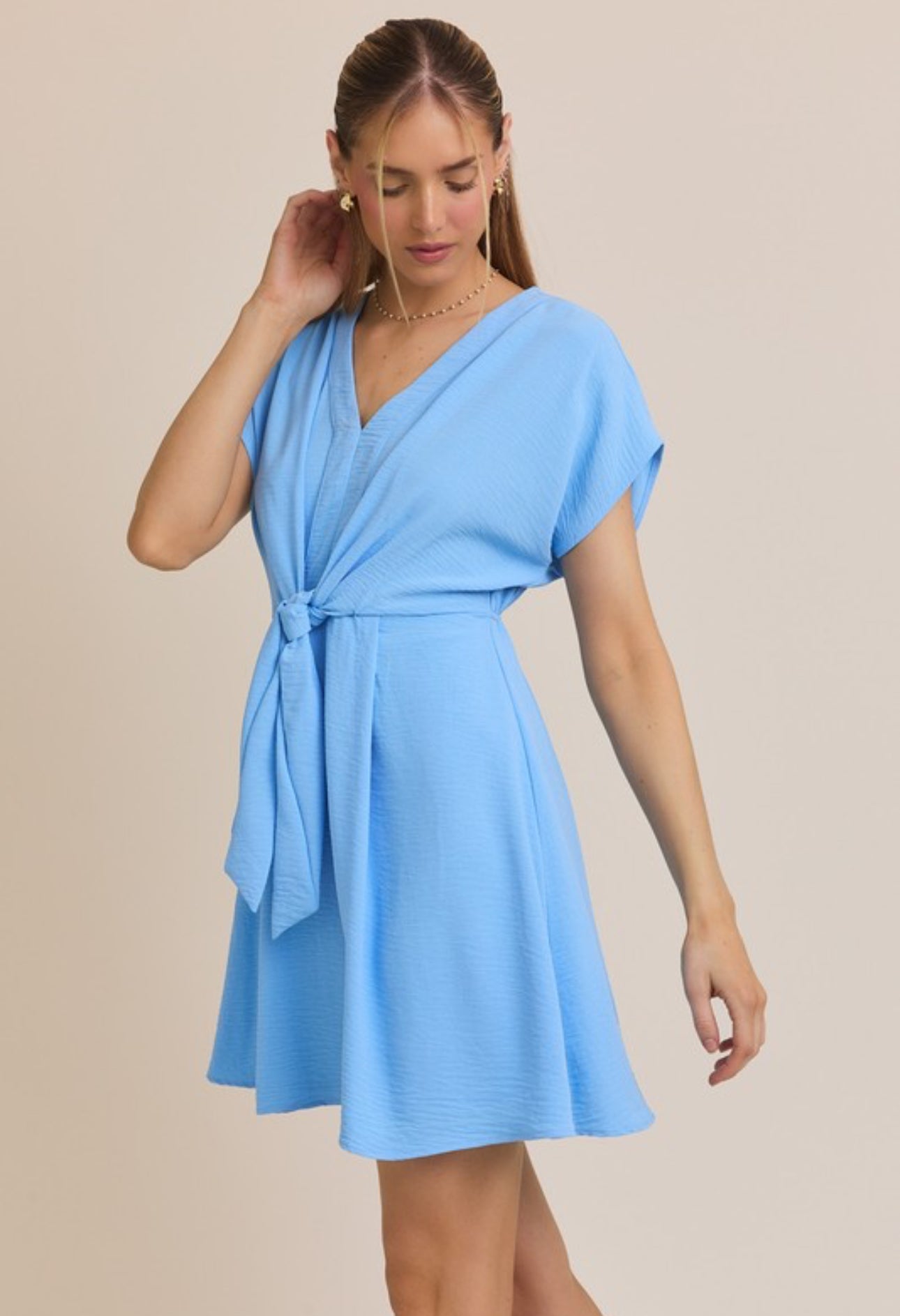 Tess Front Tie Dress