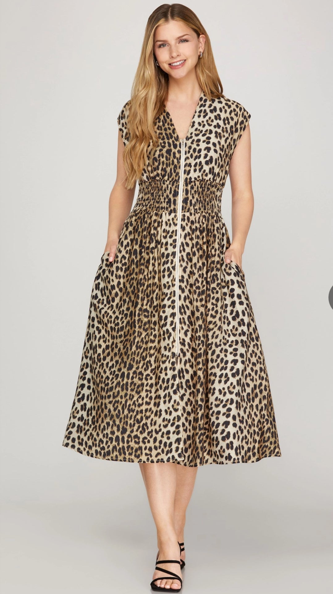 Annalise Animal Print Dess