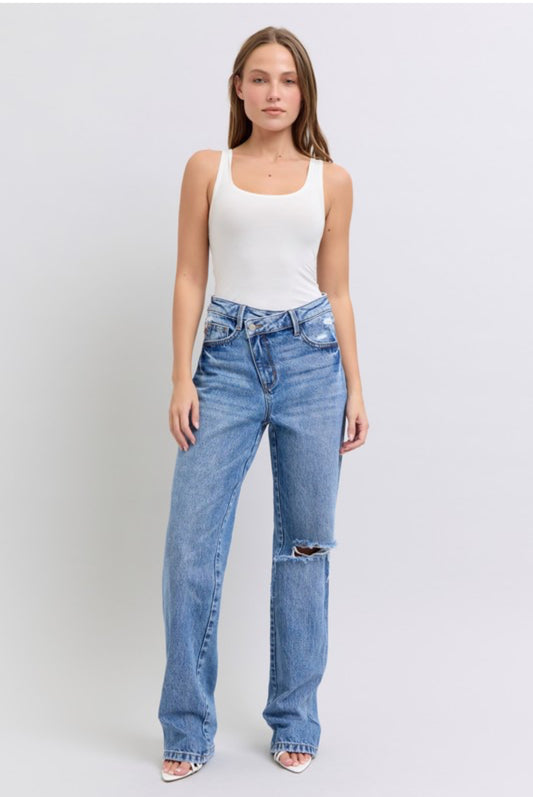 JB Crisscross Dad Jean