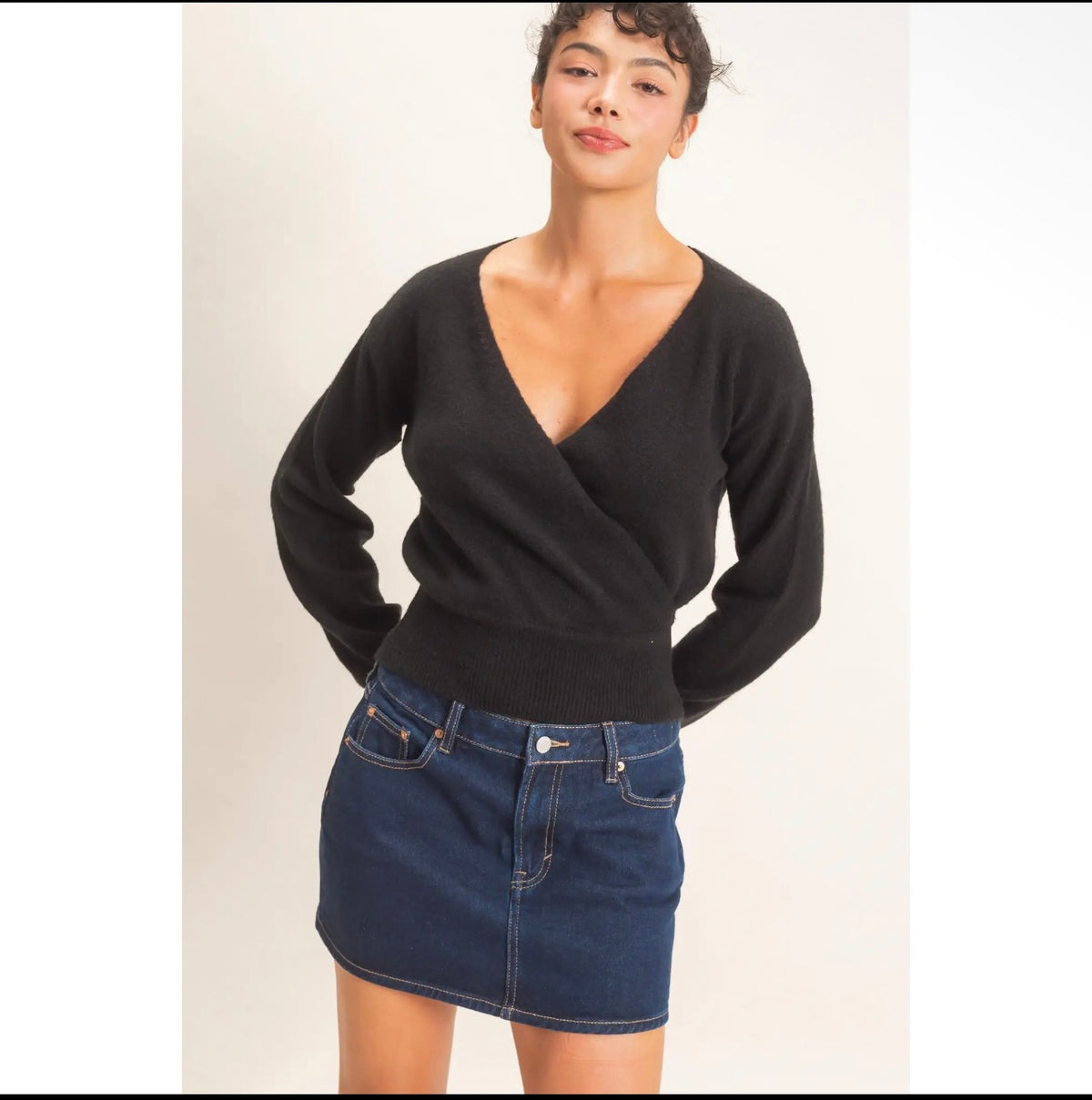 Willow Wrap Sweater