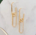 Chain Link Dangle Earring