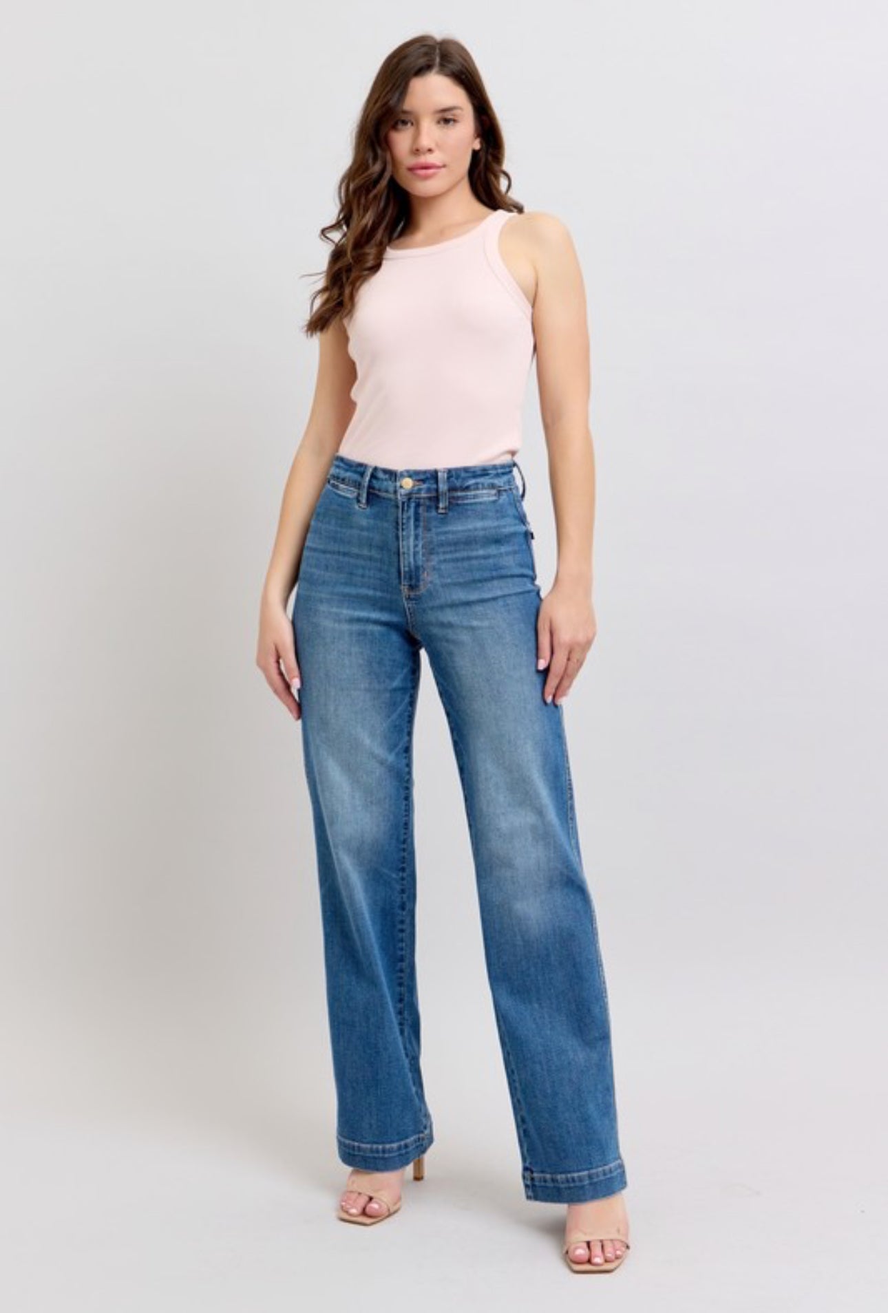 JB Contrast Thread Straight Jean