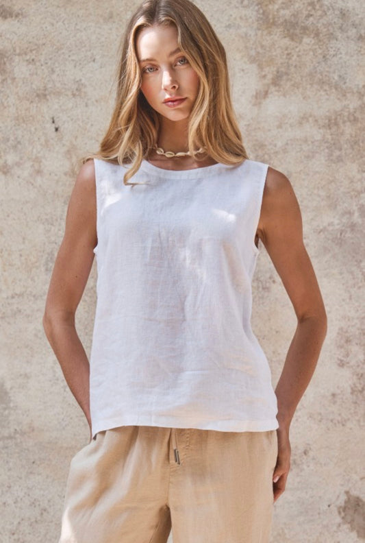 Lily Linen Top