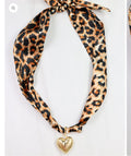 Lillie Scarf Charm Necklace
