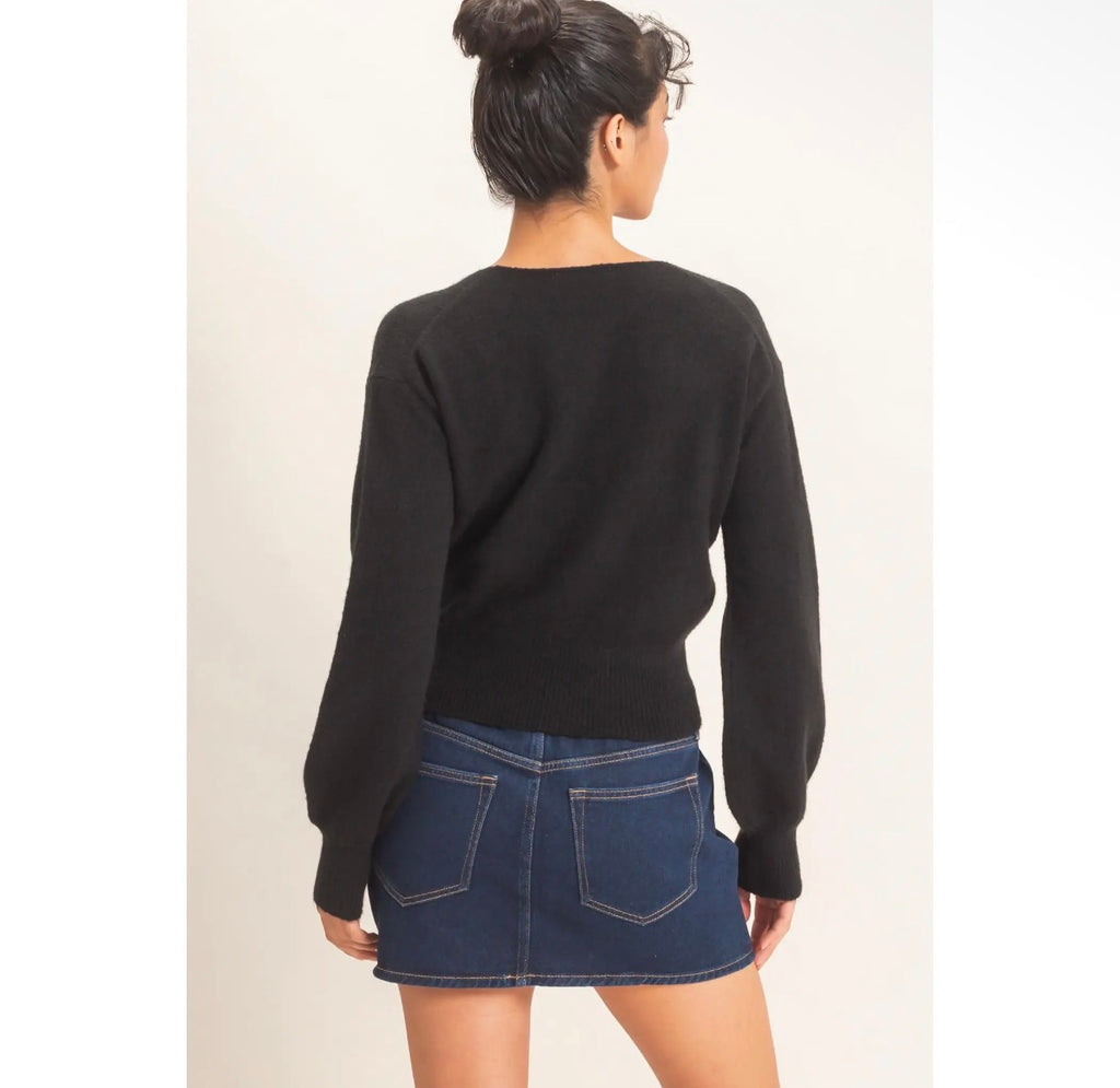 Willow Wrap Sweater
