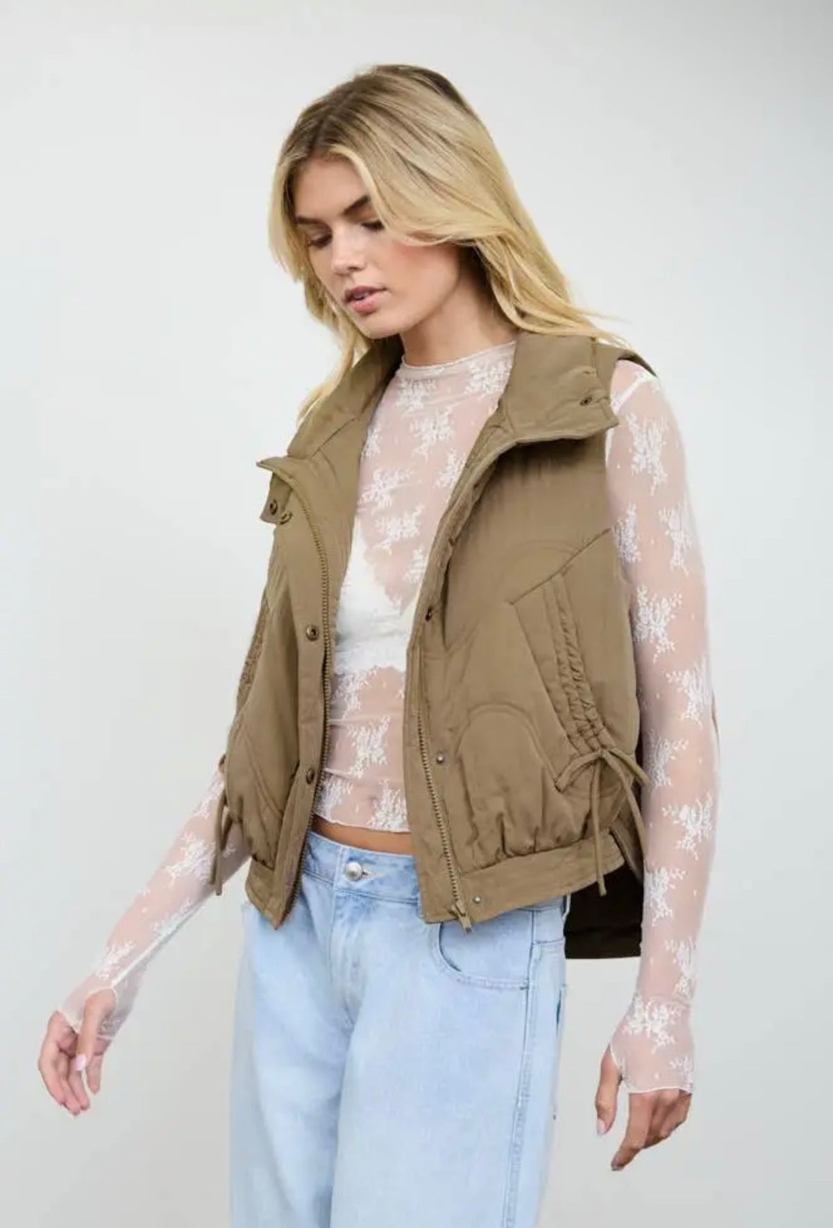 The Wave Quilted Vest