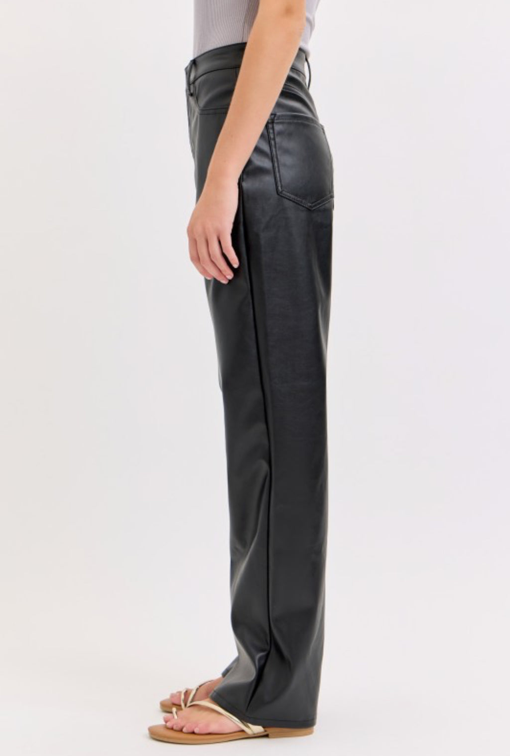Farlen Faux Leather Jean