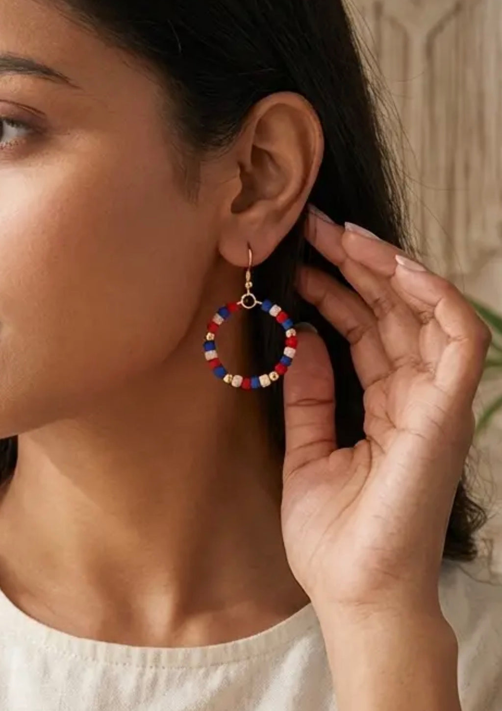 Handcrafted Bead Earrings