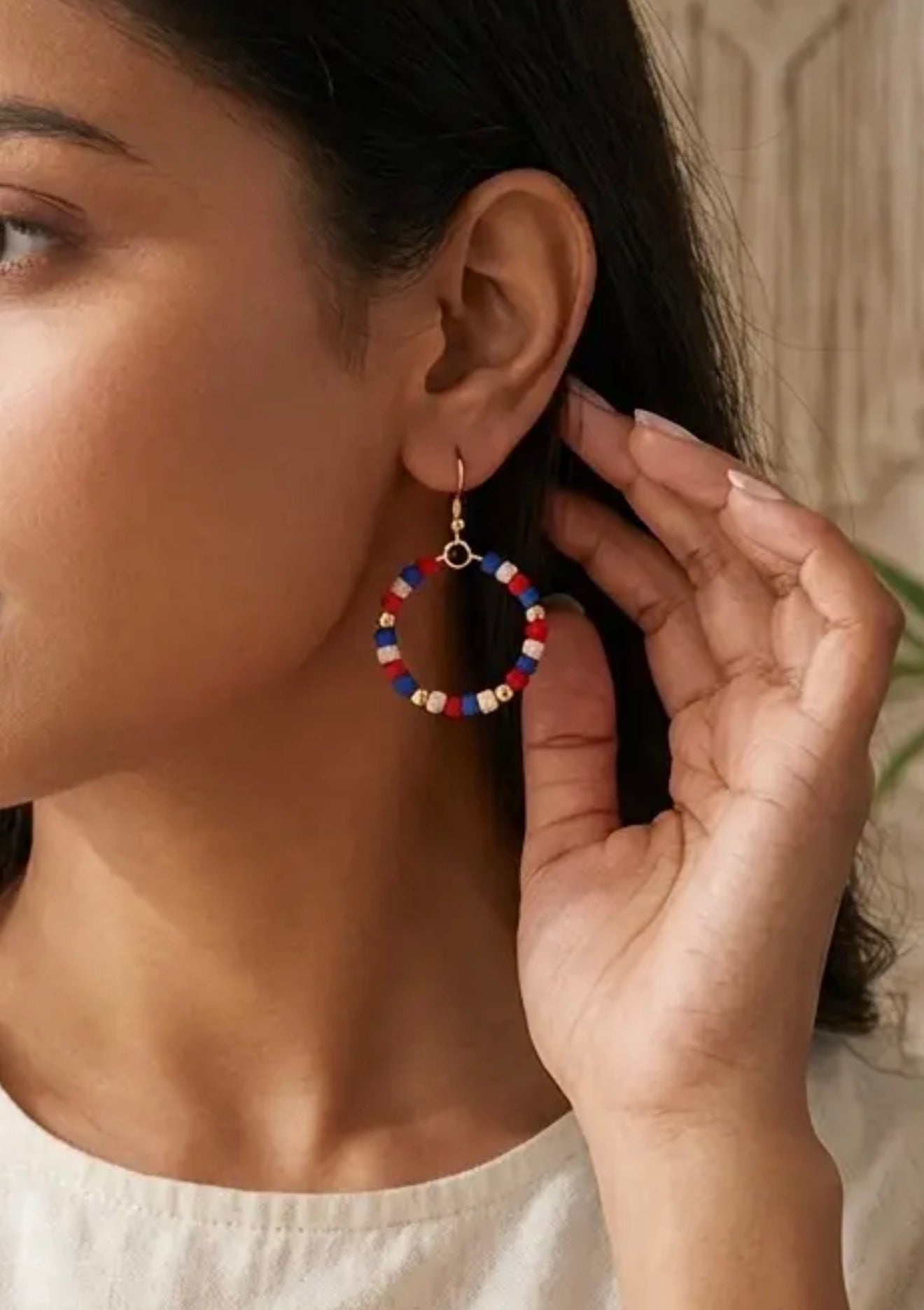 Handcrafted Bead Earrings