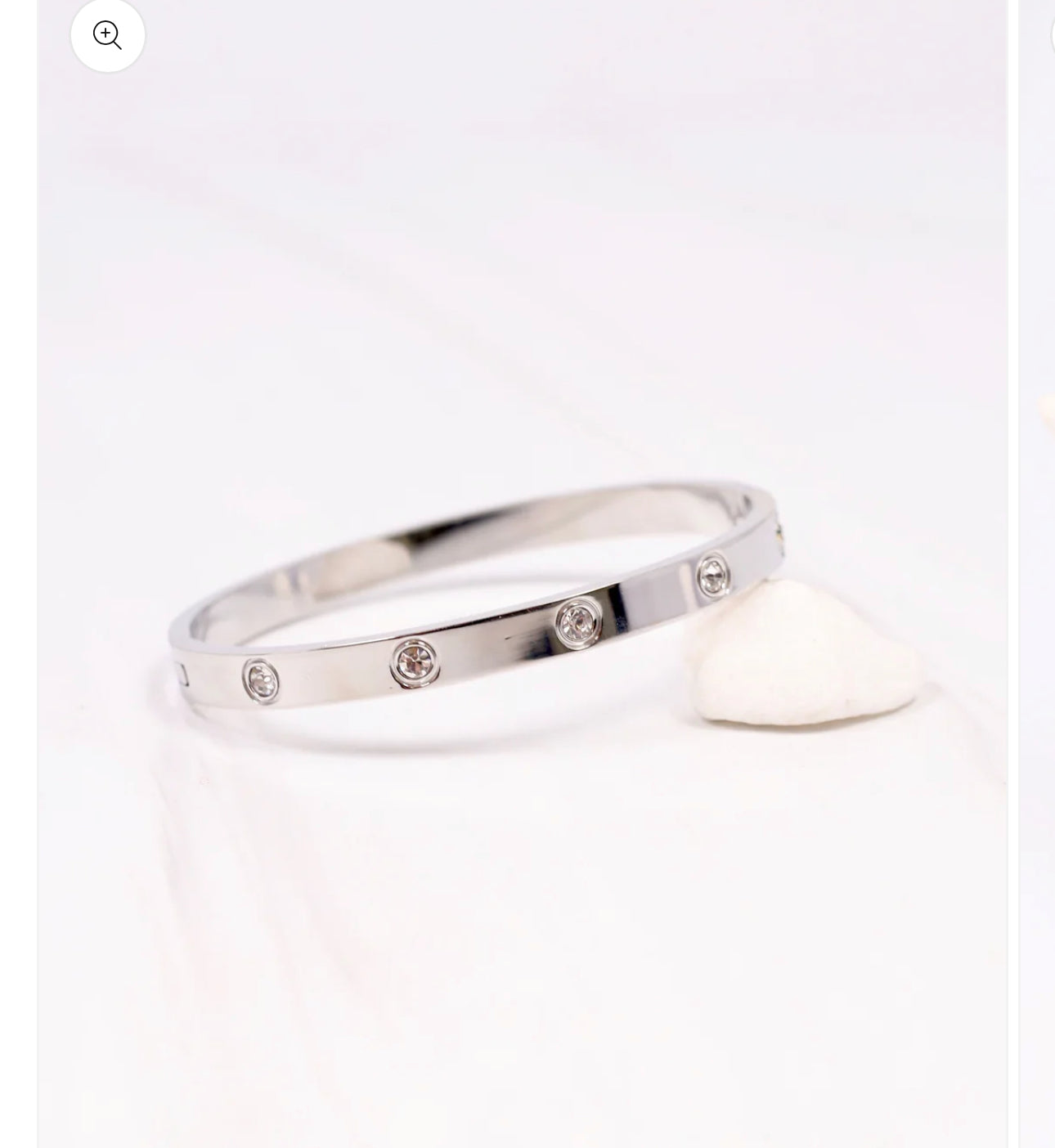 Almeria Cz Bracelet in Silver